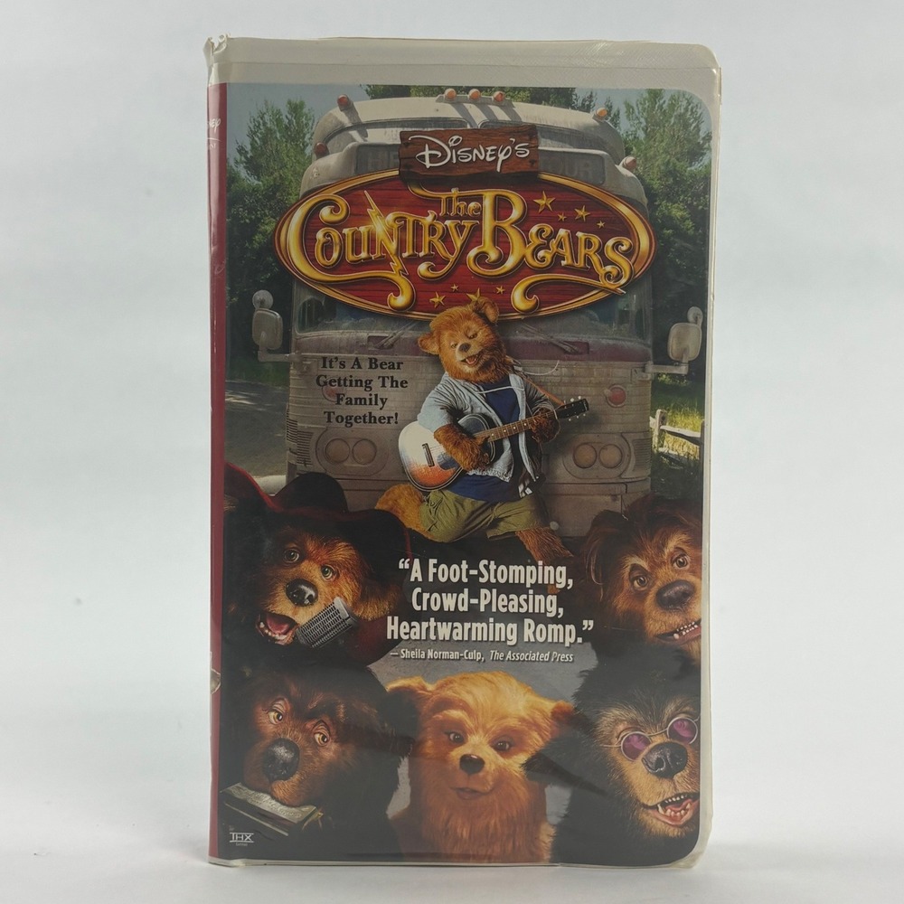 The Country Bears VHS 2002 Disney Movie Clamshell Case Haley Joel Osment G 23969